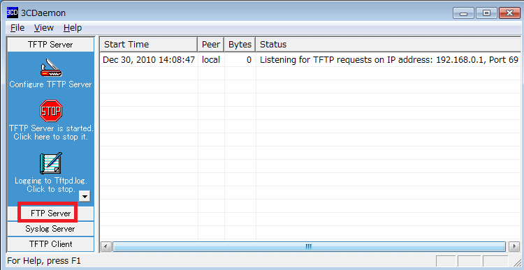 Tcp Ip Ftpサーバ 3cdaemon を使ってみよう